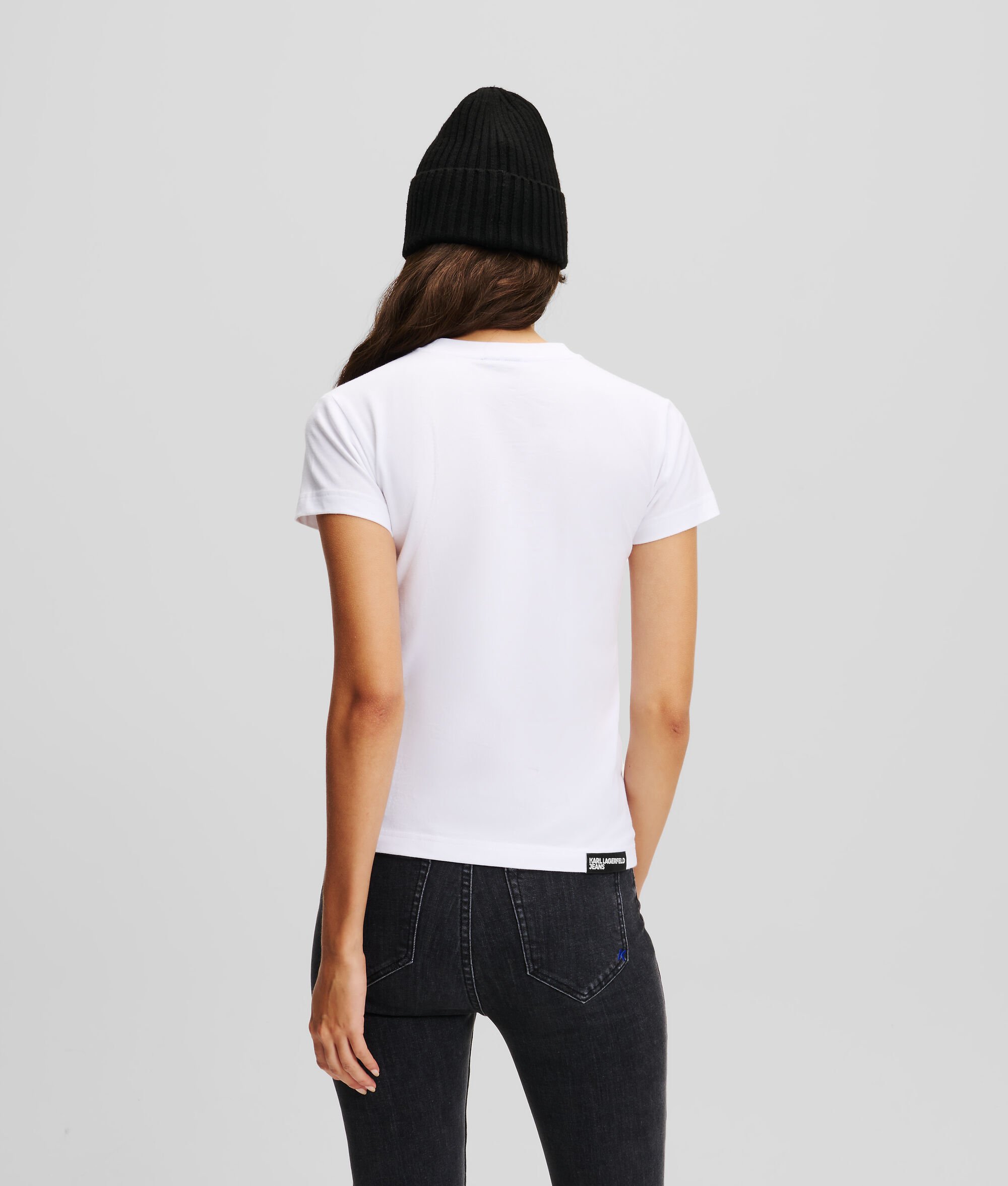 (image for) Simple KLJ Logo Slim-Fit T-Shirt